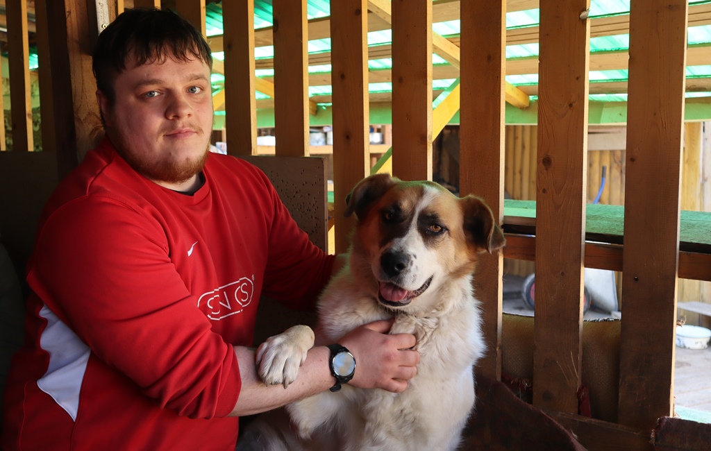 Владимир: общение с животными