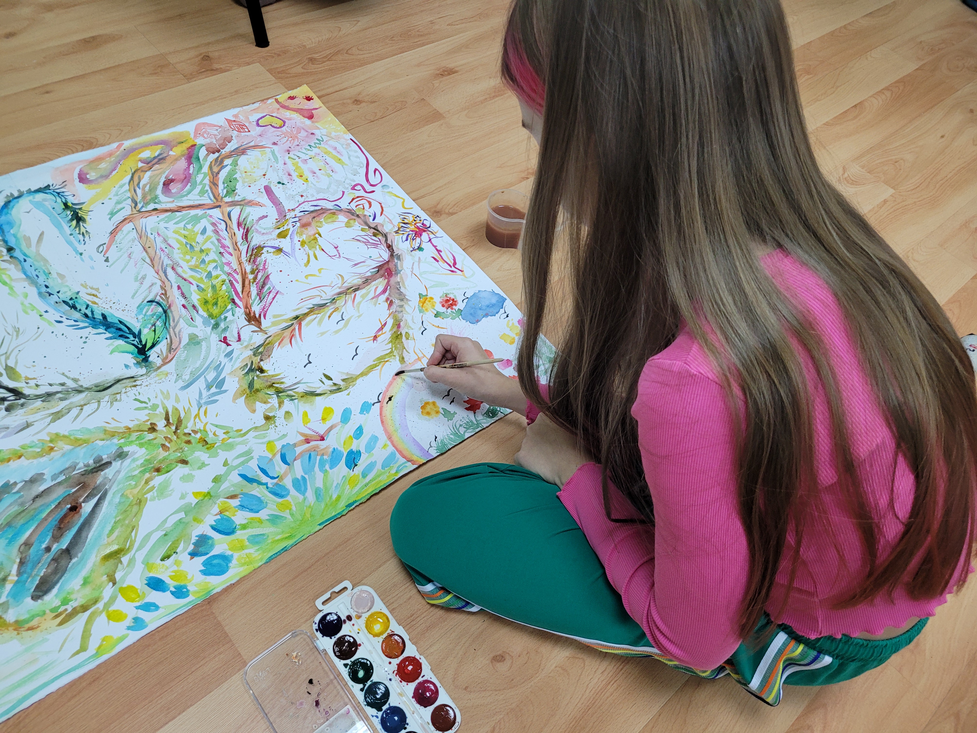 Киров: рисуем акварелью