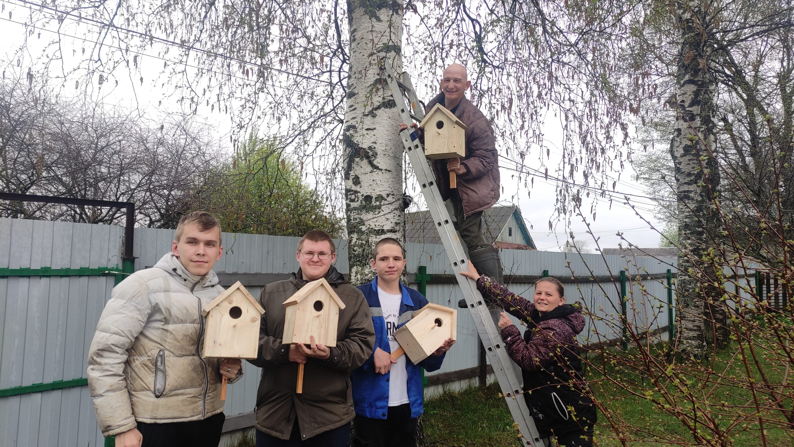 Кострома: домики для птиц